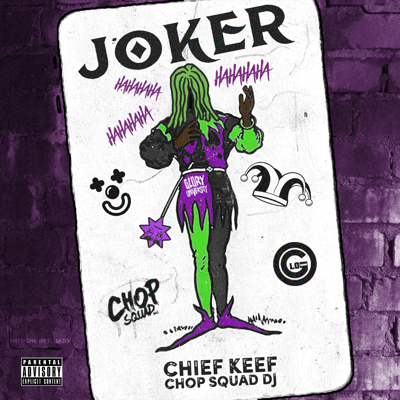 Joker cover artwork for Chief Keef and Chop Squad DJ
